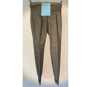 Lord & Taylor Kelly Pull On Pants, Gold, Size 2